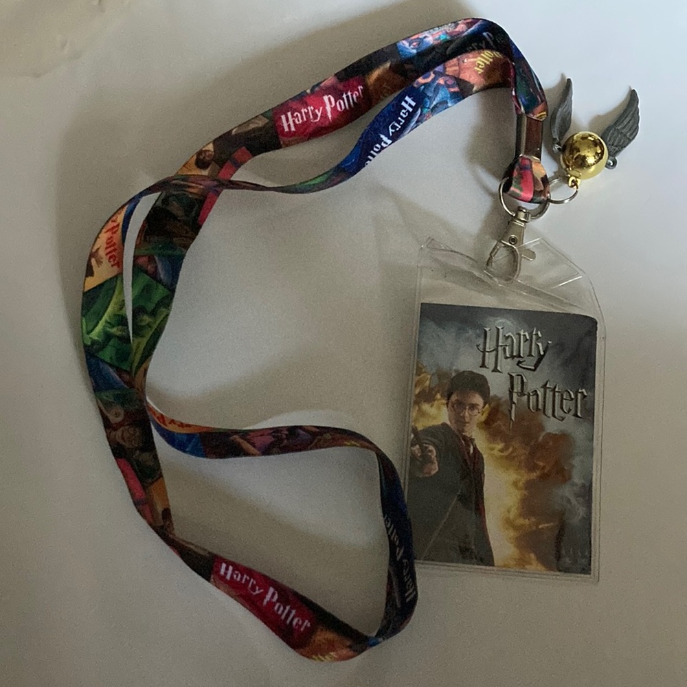Harry potter lanyard